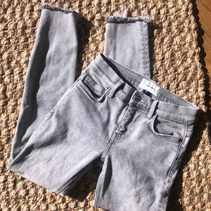 Current/Elliot designer gray skinny jeans
